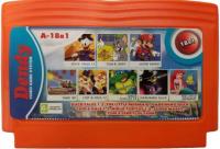A-18in1 Mermaid/Duck Tales1/Chip & dale/Darkwing duck/Tom & Jerry/Jungle Book/Turtles/Contra
