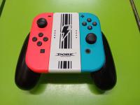 Набор контроллеров Joy-Con для Nintendo Switch (неоновый красный/неоновый синий) с держателем[Б.У АКСЕССУАРЫ]