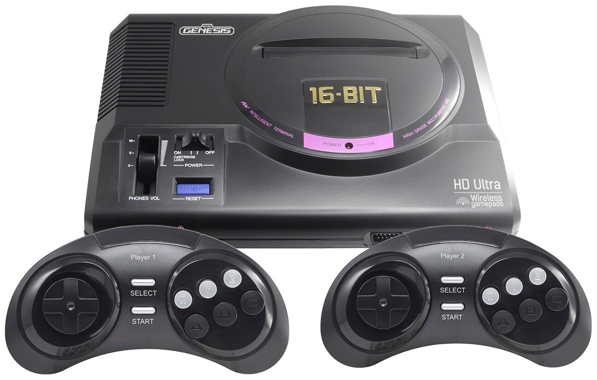 16-bit Retro Genesis HD Ultra (225 Встроенных игр)[16 BIT]