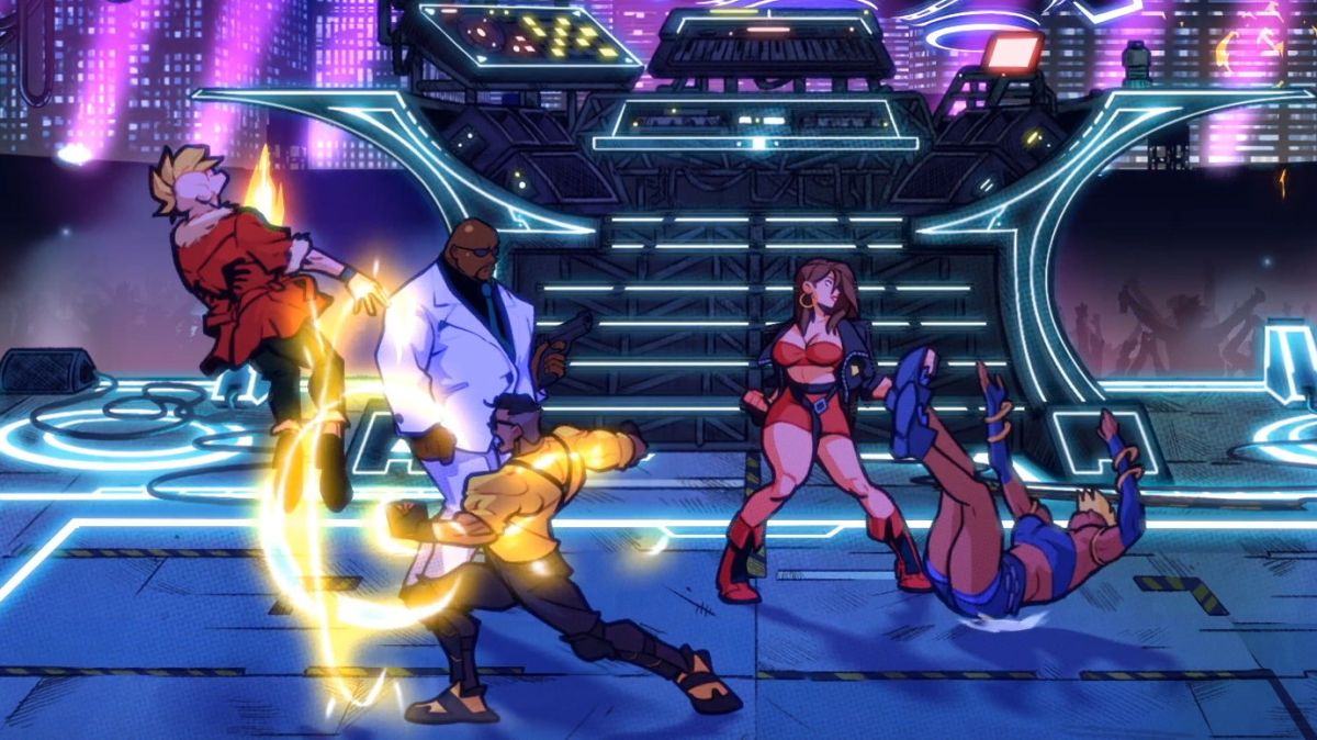 Streets of Rage 4 (в комплекте Брелок для ключей)[XBOX ONE]