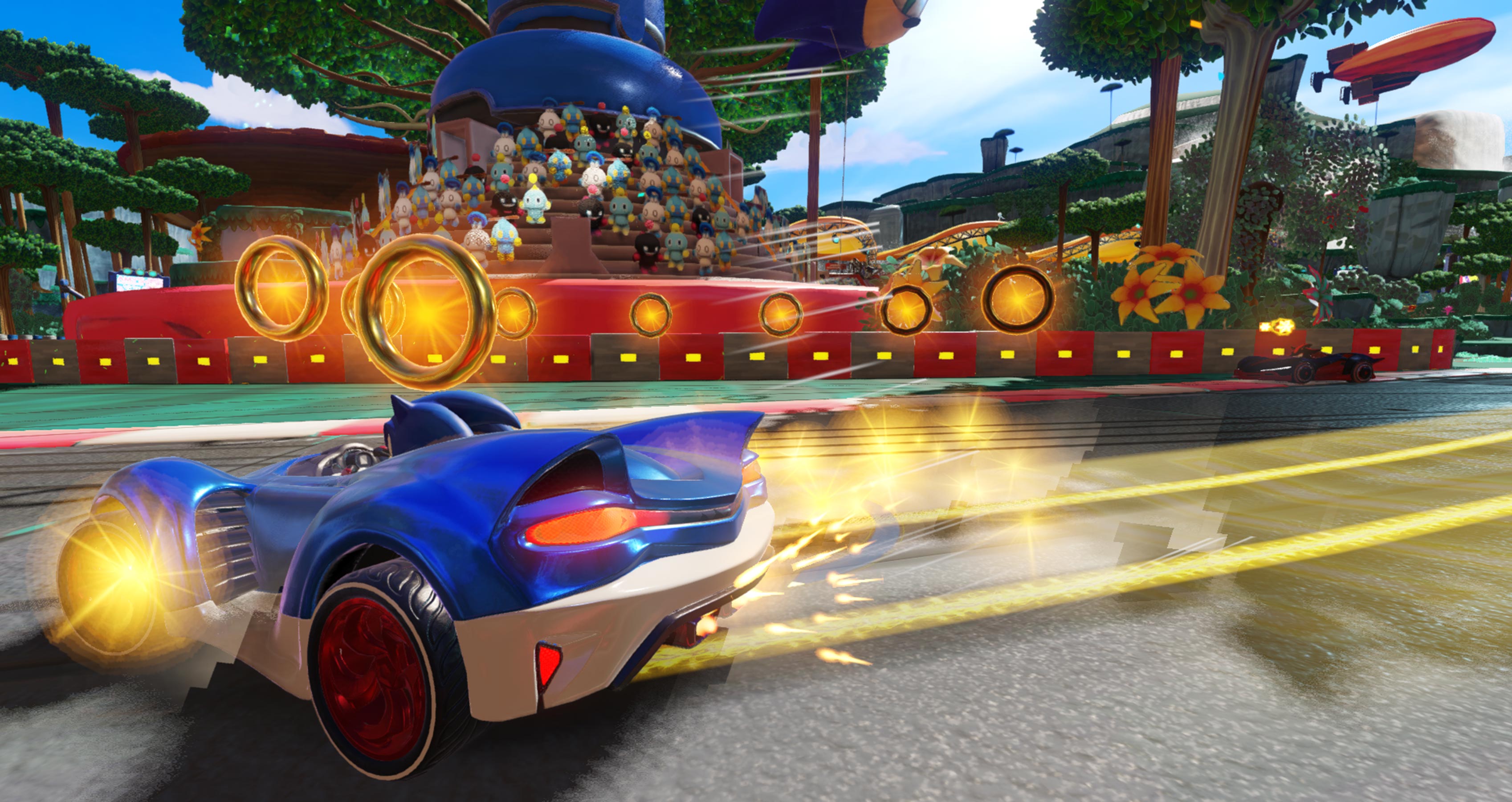 Игра sonic team. Team Sonic Racing (ps4). Team Sonic Racing 30th Anniversary Edition. Sonic Racing ps4. Sonic Team Racing игра Xbox.