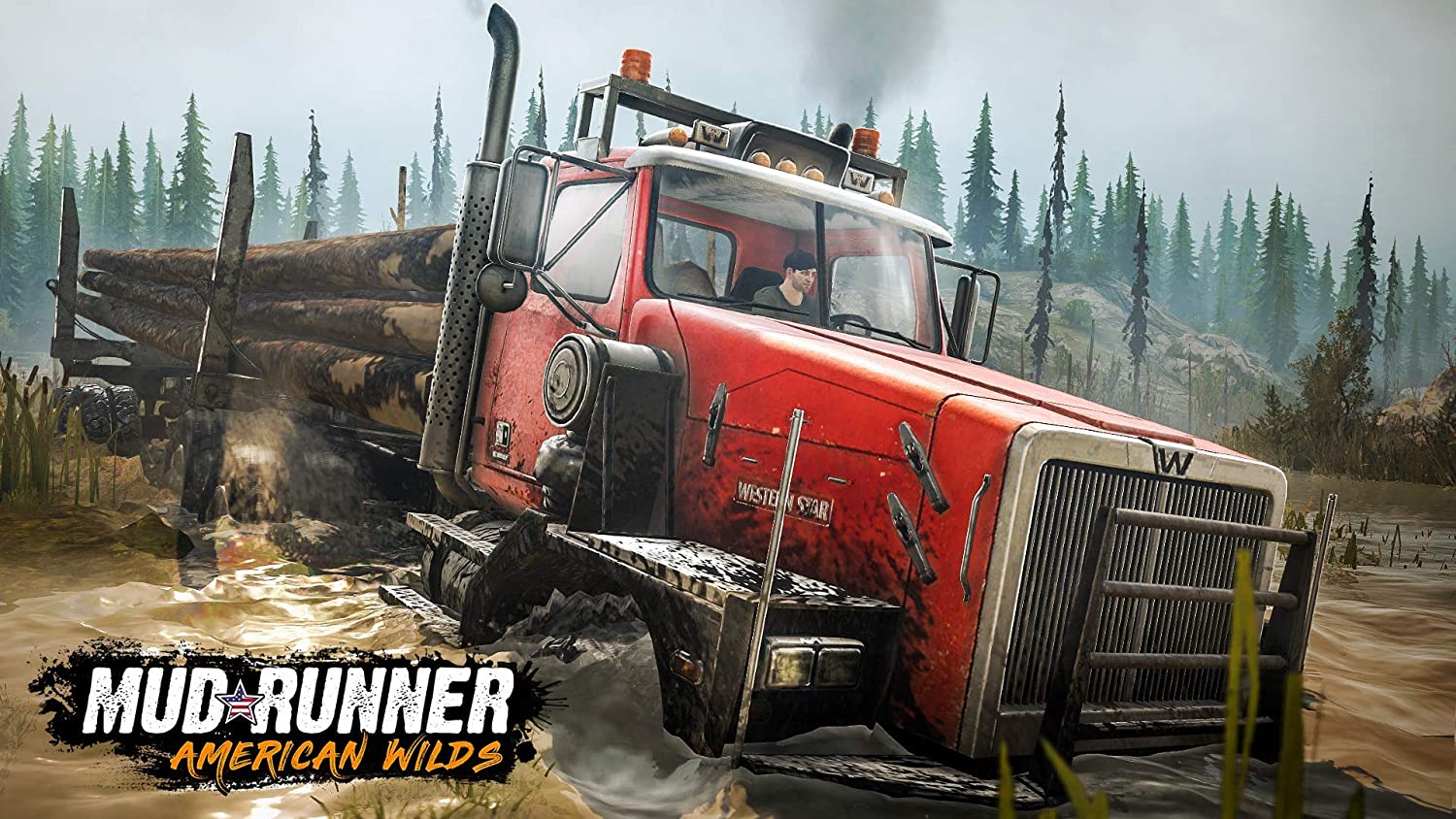 Spintires: MudRunner American Wilds(ENG)[PLAY STATION 4]