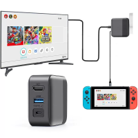 Многофункциональная зарядная док-станция Nintendo Switch AC adapter and TV converter[АКСЕССУАРЫ]