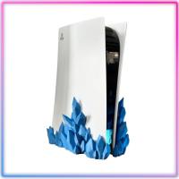 Декоративная подставка для консоли PS5 синий металлик [АКСЕССУАРЫ]