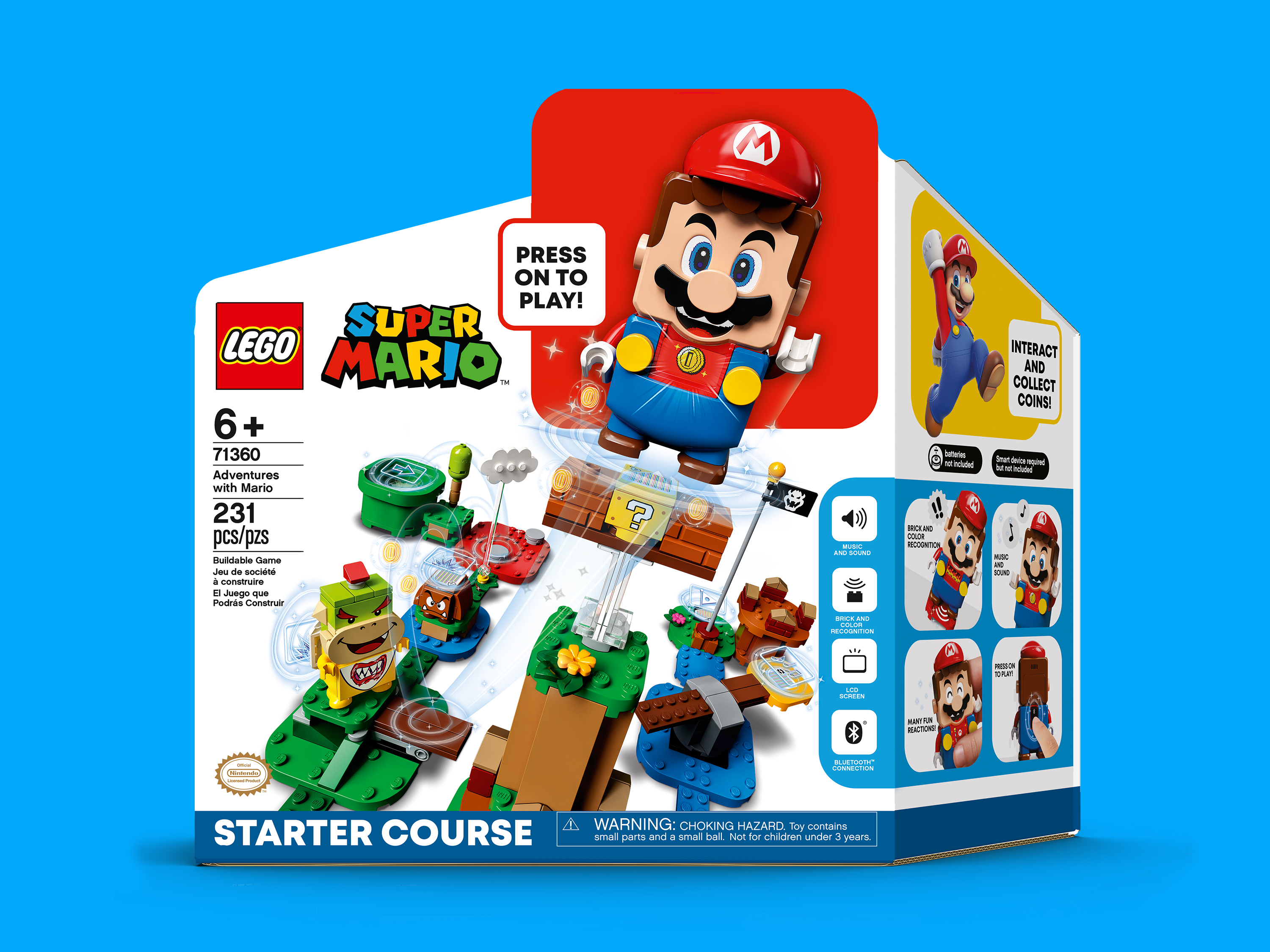 lego mario not connecting to bluetooth