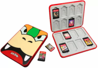 Кейс для хранения 16 игровых картриджей Super Mario Bowser