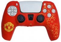 Чехол защитный PS5 Silicone Case for Controller FC Manchester United