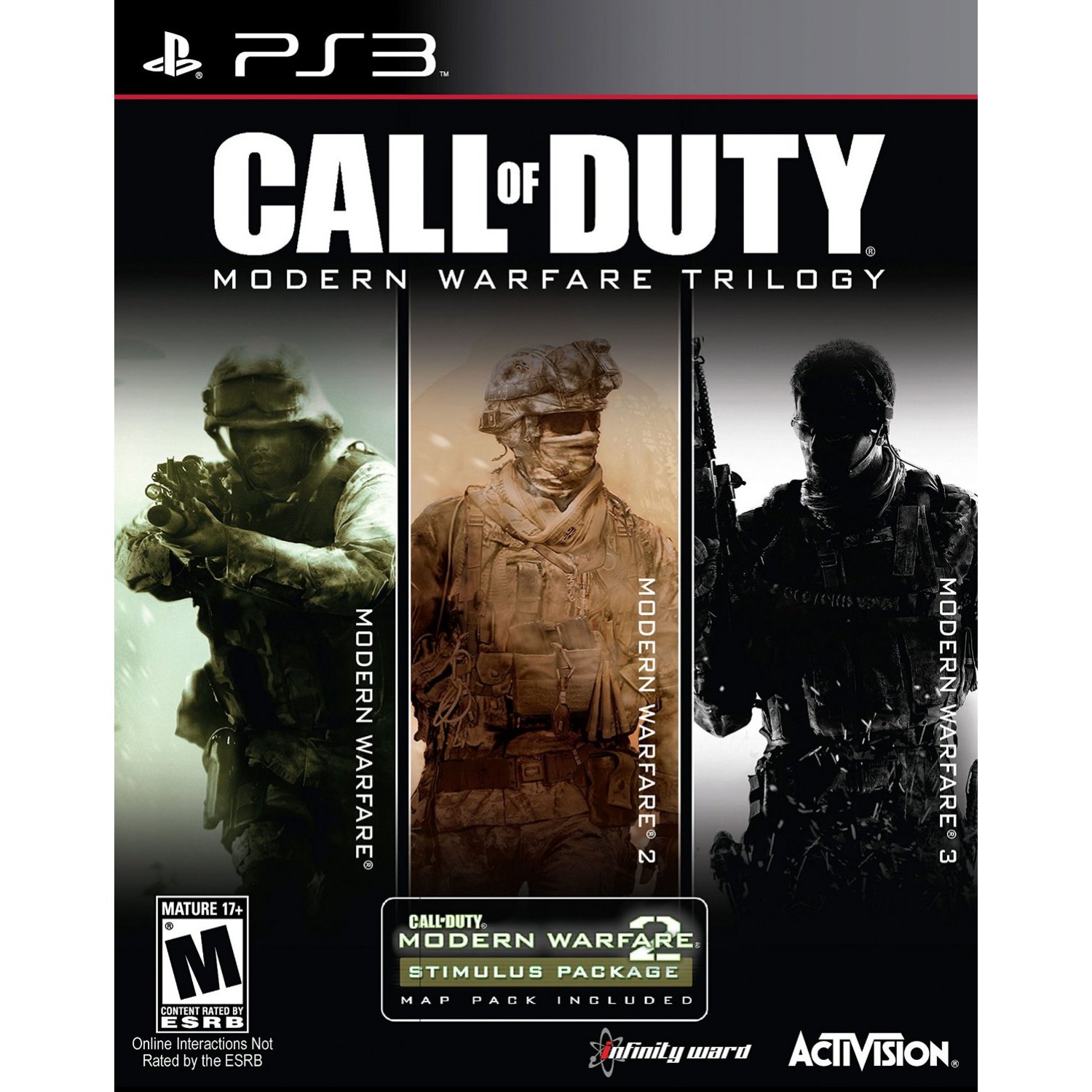 Playstation 3 call of duty modern on sale warfare