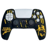Чехол защитный PS5 Silicone Case for Controller Red Dead Redemption (black-yellow)[АКСЕССУАРЫ]