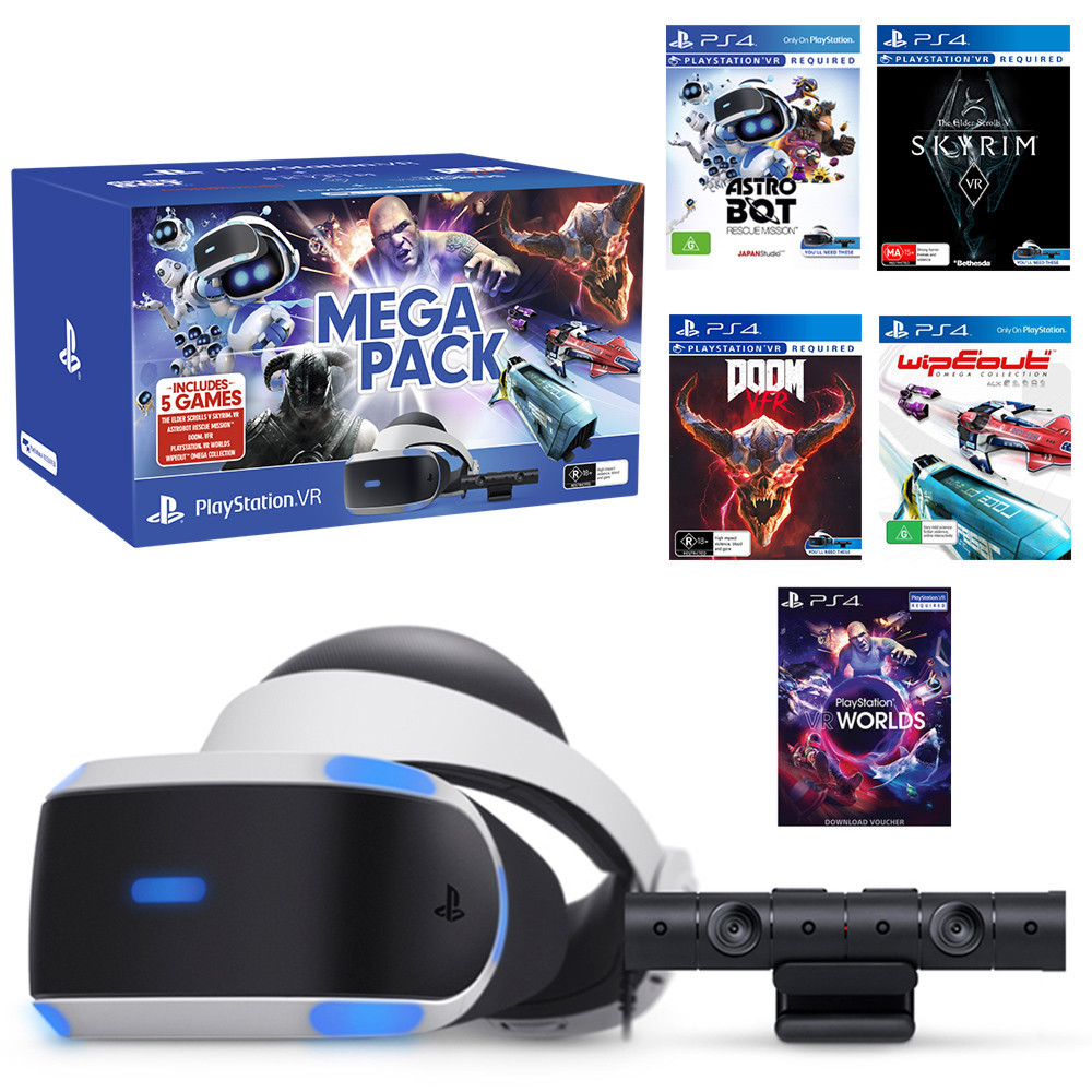 PlayStation VR (EUR CUH-ZVR2) + Камера + 5 игр [Playstsation 4]