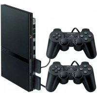 Playstation 2 Slim (С коробкой) + доп.геймпад + 8МБ [Б.У ПРИСТАВКИ]