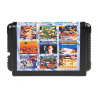 9in1 MA907(Boogerman+EJim2+MaxCar+Worms+TomJer+...)(рус) [16 BIT]