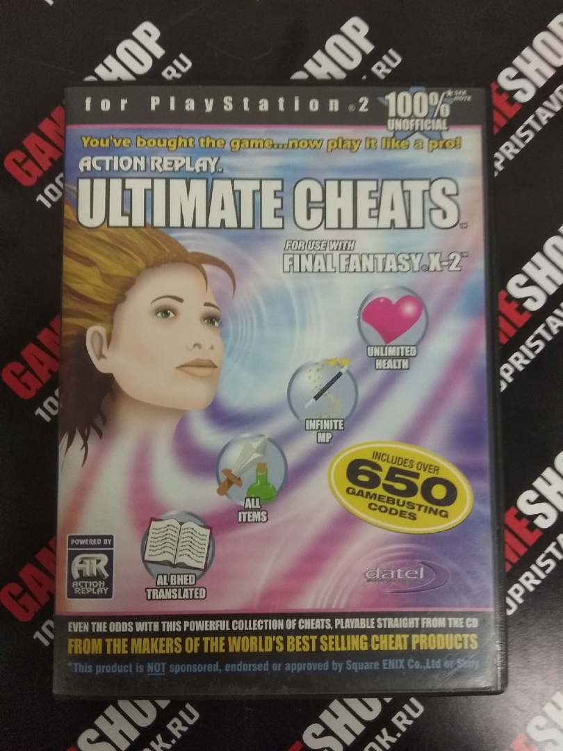 Ultimate Cheats - Final Fantasy X-2[Б.У ИГРЫ PLAY STATION 2]