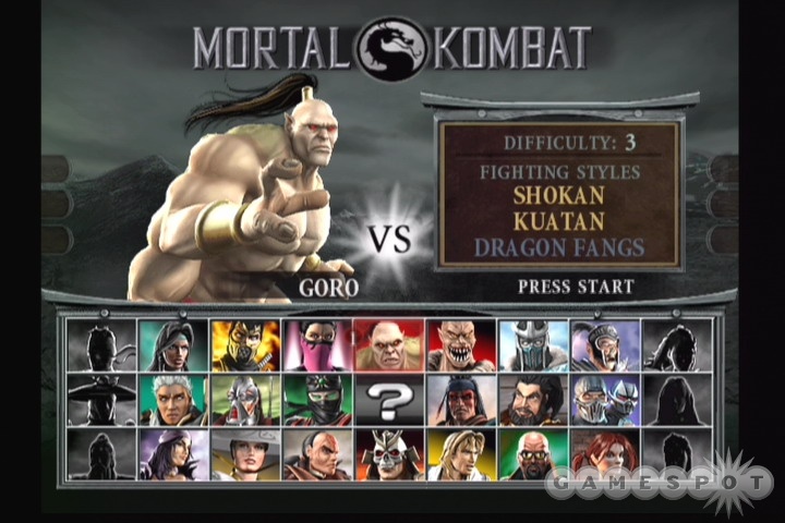 Mortal Kombat: Deception [PLAYSTATION 2]