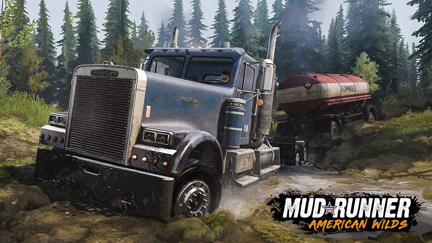 Spintires: MudRunner American Wilds(ENG)[PLAY STATION 4]