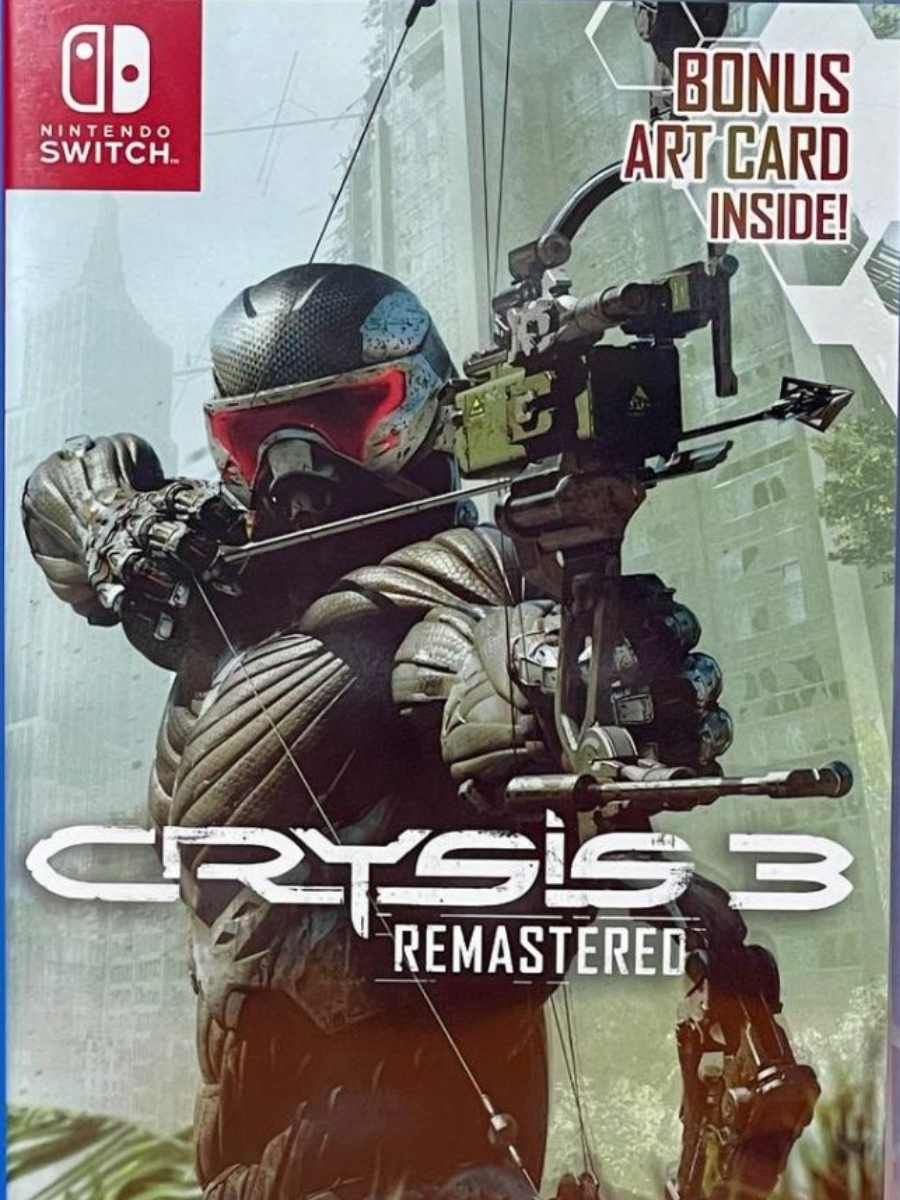 Crysis nintendo. Crysis Remastered Nintendo Switch. Крайзис 3 на Нинтендо свитч. Игры на Нинтендо свитч стрелялки. Crysis 3 коллекционное издание.