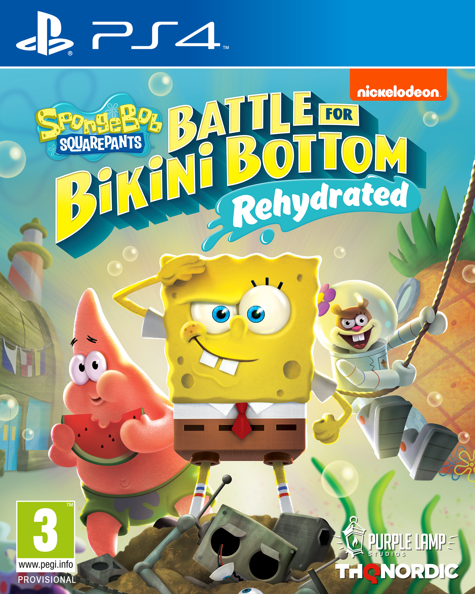 SpongeBob SquarePants: Battle For Bikini Bottom -Rehydrated[PLAY STATION 4]