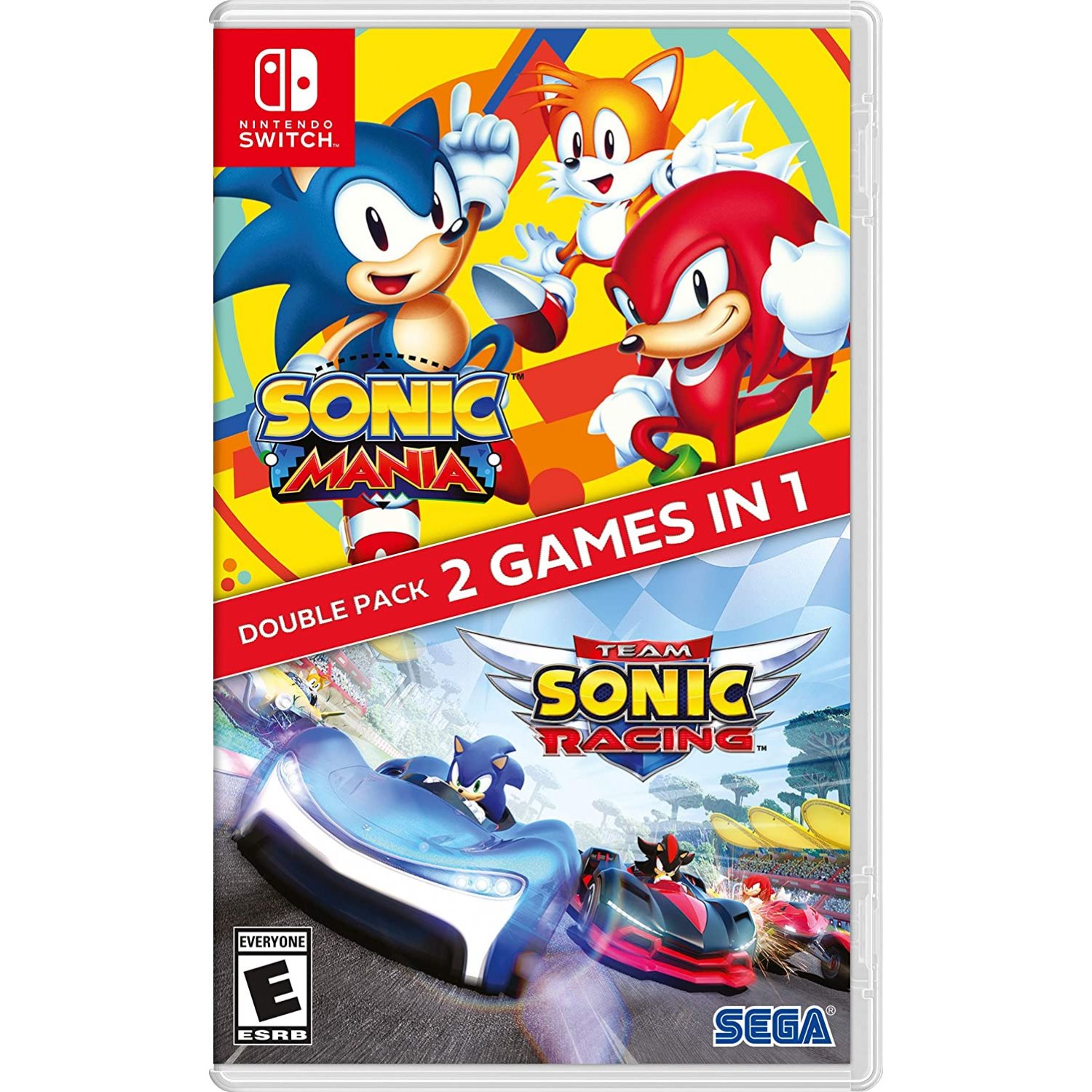 Sonic Team Racing + Sonic Mania (Double Pack) [NINTENDO SWITCH]