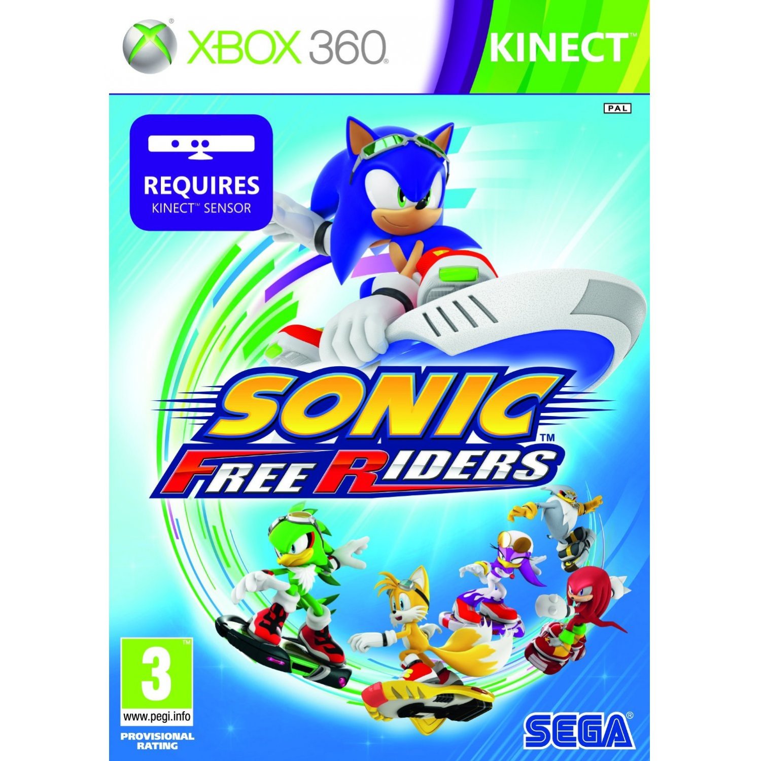 Sonic Free Riders [Б.У ИГРЫ XBOX360]