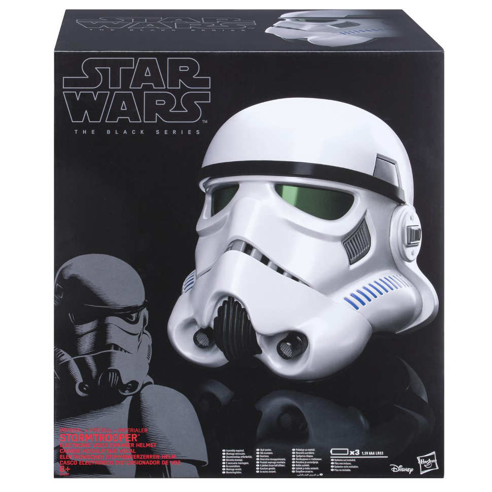 Star wars stormtrooper helmet sales black series