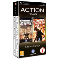 Action Pack: Brothers in Arms D-Day & Tom Clancy's Rainbow Six Vegas [Б.У ИГРЫ PSP]
