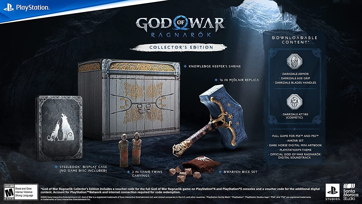 God of War: Ragnarok Collectors Edition (игра кодом)[PLAYSTATION 5]