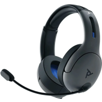 Наушники беспроводные PS4 LVL50 Stereo Headset Wireless - Grey PDP[PLAYSTATION 4]