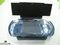 Защитный пластиковый чехол для PSP Fat 1000 Raindow Чёрный[PSP]