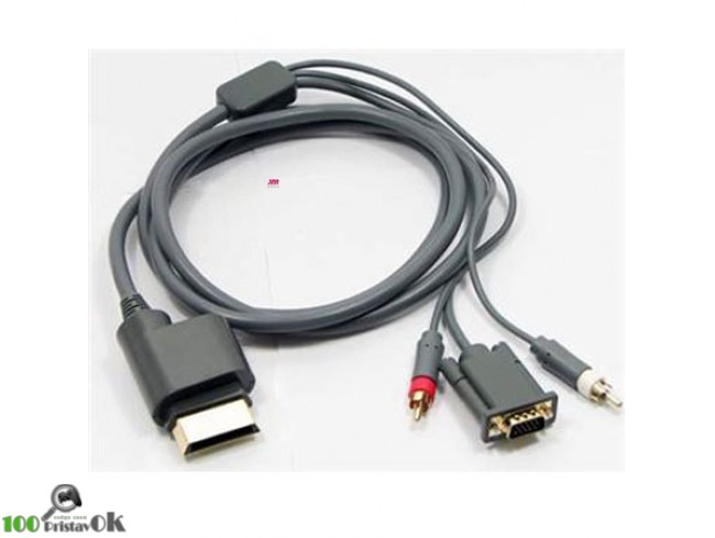 Купить кабель VGA HD AV Cable для консоли Xbox в интернет-магазине Savelagame