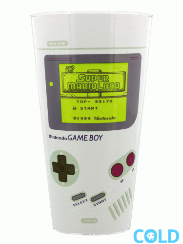 Бокал стеклянный Game Boy Colour Change Glass (PP3402NN)[ПОСУДА]