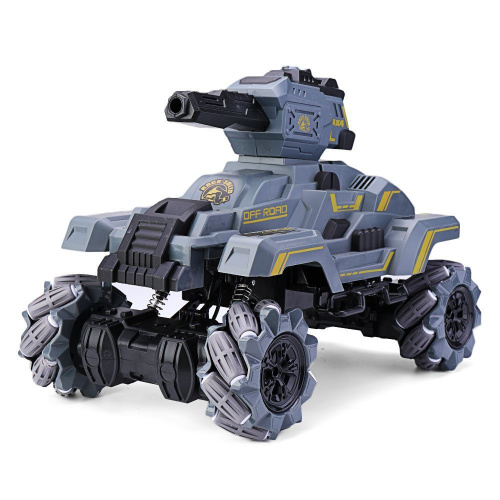 Радиоуправляемый танк 1/12 2.4G 4WD 13CH RC Tank Launch Water Balls Drift Off-Road Climbing Vehicles RTR Model