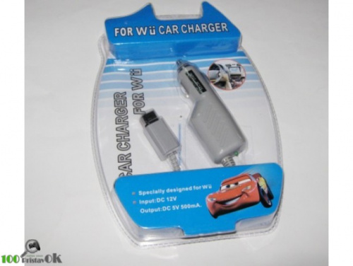 Автомобильное зарядное устройство для Nintendo Wii (Car Charger)[АКСЕССУАРЫ]