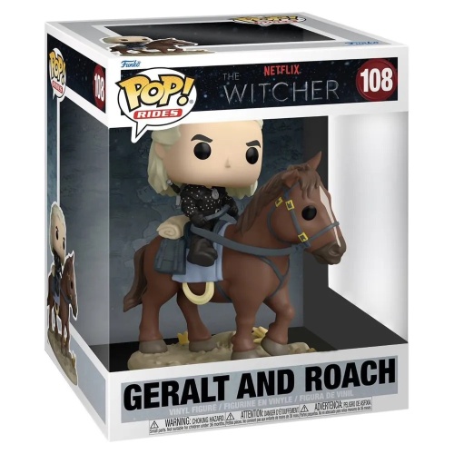 Фигурка Funko POP! Rides TV Witcher Geralt And Roach (Exc) 58902