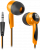 Наушники вставки Basic 604 black + Orange[НАУШНИКИ/ГАРНИТУРЫ]