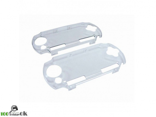 Защитный пластиковый корпус для PSP E1000 Прозрачный[PSP]