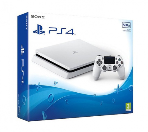 PlayStation 4 Slim 500GB White (EUR)[PLAY STATION 4]