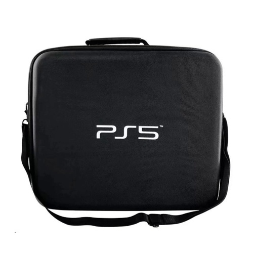 Сумка для консоли и геймпадов PS5 черная