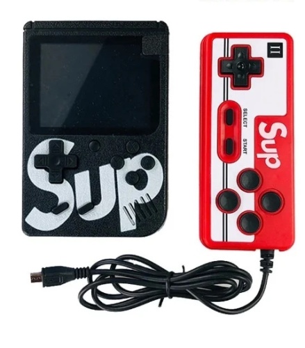ПОРТАТИВНАЯ ИГРОВАЯ ПРИСТАВКА Sup Game Box (500 встроенных игр) Чёрная + Геймпад[ПОРТАТИВНЫЕ КОНСОЛИ]