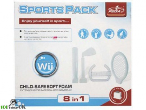 Wii Набор 8-in-1 Sports Pack[АКСЕССУАРЫ]