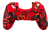 Чехол для геймпада PlayStation 4 Черепа (Красный)[PLAY STATION 4]