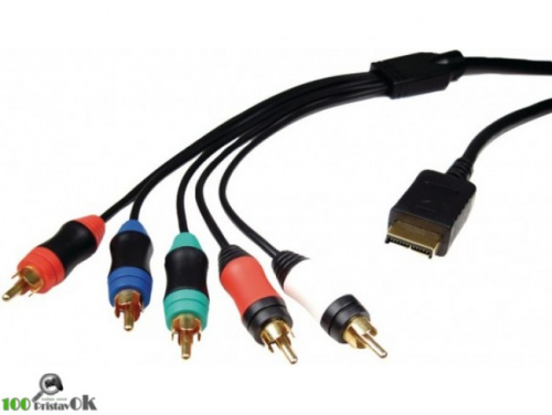 PS2 / PS3 кабель компонентный (Сертифицированный)
