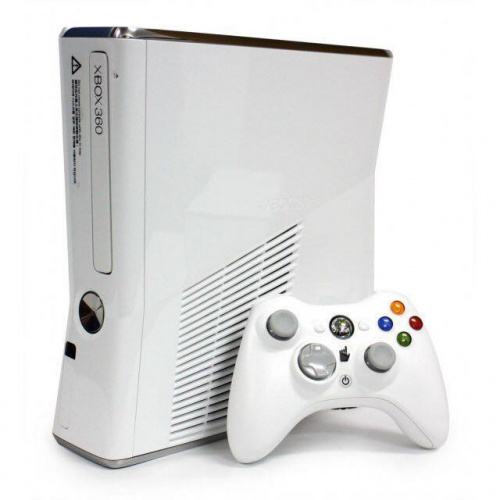XBOX360 Slim 4GB (White) FB[Б.У ПРИСТАВКИ]
