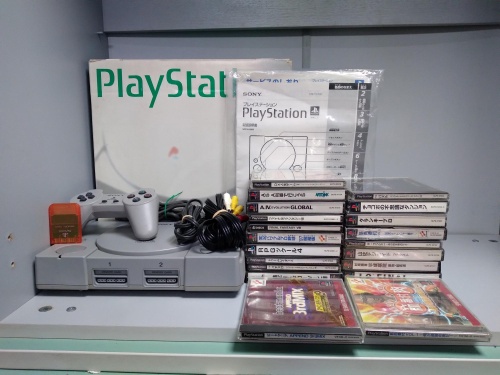 PlayStation 1 Fat SCPH-5000(NTSC-J) 220в+ Игры[Б.У ПРИСТАВКИ]