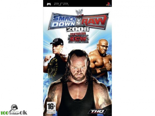 WWE SmackDown vs. Raw 2008 [Б.У ИГРЫ PSP]