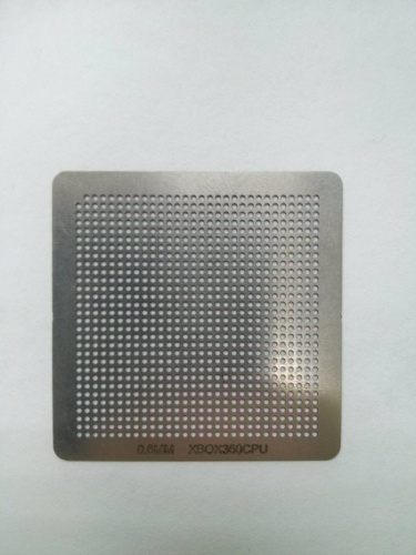 Трафарет XBOX360 CPU 0.6мм[XBOX 360]