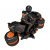 Stunt Motorcycle RC Car 360 Degree Rotate Side Wheel Racing 2.4G Remote Control (Orange)
