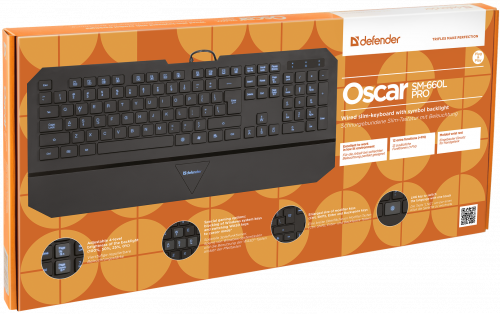 Проводная клавиатура Oscar SM-660L Pro