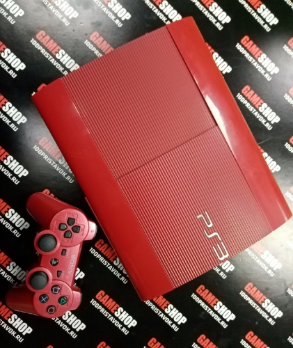 PlayStation 3 Slim S 320GB (Red)[Б.У ПРИСТАВКИ]