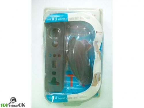Силиконовый чехол для Nintendo Wii Sport Skin Protector (Серый)[АКСЕССУАРЫ]