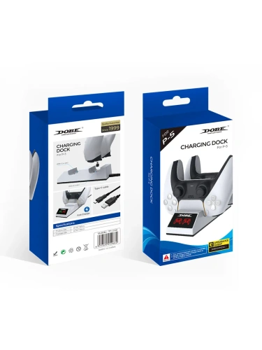 Зарядная станция DOBE Dual Charging Dock for PS5 Controllers TP5-0508B
